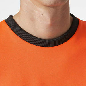 Custom High Visibility Safety Sweatshirt Reflective <b>Work</b> Wear with Customized Logo And Printing Heavyweight New Arrival Unisex - Product Image 6