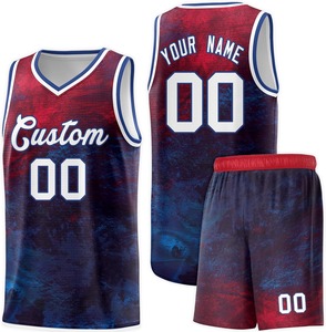 Conjunto de Uniforme de Baloncesto Unisex al por Mayor, Rosa, Negro, Blanco, con Diseño de Mármol Sublimado, Jersey de Malla y Pantalones Cortos, Ropa Deportiva para Equipos Adultos - Product Image 3