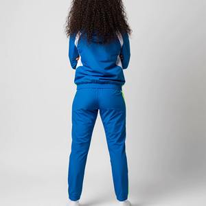 Conjunto deportivo reflectante de 2 piezas para hombre y mujer, estilo hip hop, chaqueta con cremallera y pantalones, traje deportivo de nailon para gimnasio, primavera. - Product Image 3