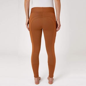 High Quality 4-way Stretch Horse Riding Breeches Leggings Tights Equestrian Wear Pants on Technical Fabric with Soft Feel - Product Image 3