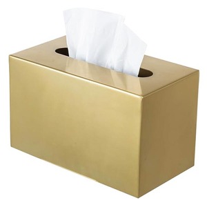 Metal Square <b>Tissue</b> <b>Box</b> Cover, Modern Facial Paper <b>Holder</b> Accessories for Bathroom Vanity Countertop,Bedroom Dresser <b>Tissue</b> <b>Box</b> - Product Image 6