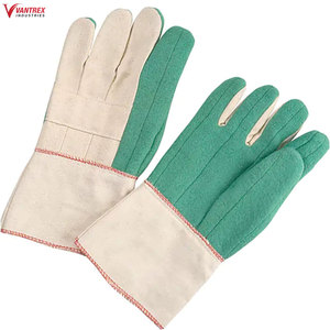 Gants de travail professionnels épais en coton blanc 100% de haute qualité, personnalisables avec logo OEM - Product Image 2
