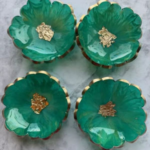 Tazón Decorativo de Resina Epoxi Hecho a Mano, Tazón de Almacenamiento para Decoración de Mesa del Hogar, Disponible a un Precio Excelente - Product Image 1