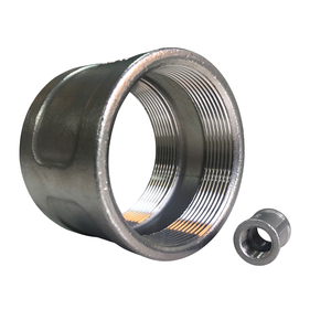 ข้อต่อท่อสแตนเลสแบบมีเกลียว ขนาด 1/2"-4" สำหรับงานอุตสาหกรรม ผิวเรียบ คุณภาพสูง รับผลิตตามแบบ OEM/ODM - Product Image 1