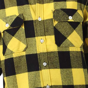 Mens Button Down Check Shirt Modern Slim Fit Checkered Casual Shirt Premium Fabric Factory Direct Wholesale Export - Product Image 5