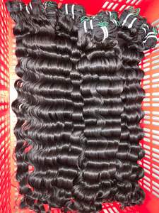 Extensiones de cabello brasileño de 32 pulgadas de largo, cabello torcido de onda del océano profundo, trenzado de ganchillo, Color Natural, humano vietnamita crudo, a granel, barato - Product Image 4