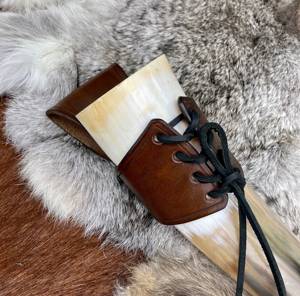 Cuerno Vikingo de Alta Calidad, Pulido, de Cuerno de Buey Orgánico, Estilo Religioso Animal, Tamaño Personalizado, Portátil, Recuerdo, Cerveza R M - Product Image 3