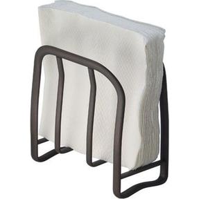 Porte-serviettes en métal indien fait main, simple et élégant, en acier inoxydable, vente en gros pour usage domestique - Product Image 1