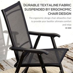 Chaise de camping confortable avec accoudoirs pour le camping, la pêche et autres activités de plein air - Product Image 4