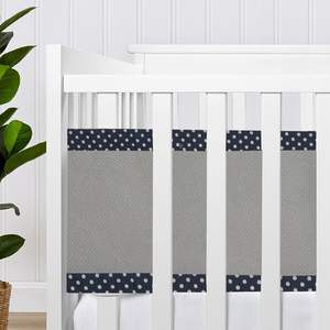 Protector de Cuna para Bebé, 100% Algodón Orgánico, Transpirable, de East Coast Corp - Product Image 3