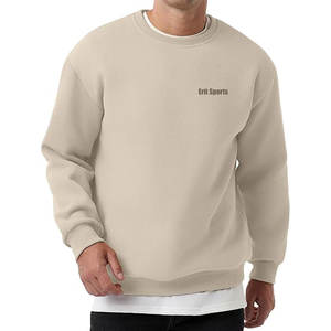 เสื้อสเวตเชิ้ตผู้ชายดีไซน์ใหม่ ราคาสมเหตุสมผล บริการ OEM ทรงโอเวอร์ไซส์ ไหล่ตก สวมใส่สบาย ระบายอากาศได้ดี - Product Image 1