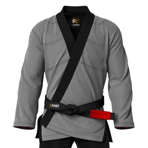ชุดกีฬา BJJ GI ศิลปะการต่อสู้ชุด100% ผ้าฝ้ายแห้งเร็วแบบพอดีตัว - Product Image 4