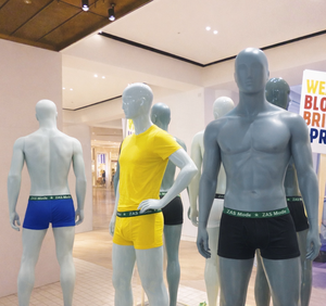 Calzoncillos Boxer para Hombre, 100% Algodón, Ecológicos, Corte Medio, Cómodos, Transpirables, Antibacterianos, a la Moda, para Adultos - Product Image 4