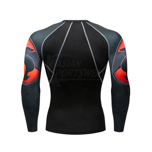 Camiseta Deportiva de Manga Larga para MMA, Transpirable y de Alto Rendimiento, Venta al Por Mayor - Product Image 2