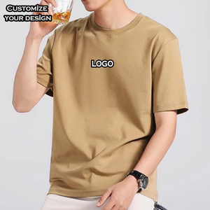 เสื้อยืดผู้ชายไซส์ใหญ่พิเศษ ผ้าฝ้าย 100% รับผลิตแบบ OEM ขายส่ง พร้อมสกรีนโลโก้ตามสั่ง ขายดี ลายฟอกสีซีดแบบย้อนยุค - Product Image 2