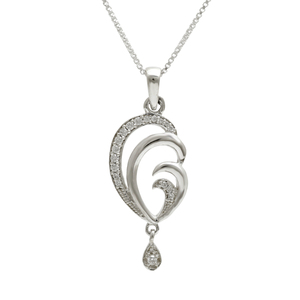 Ensemble collier et boucles d'oreilles en argent sterling 925 avec moissanite de luxe, bijoux de mariage élégants, cadeau pour femme, bijoux fins romantiques - Product Image 6