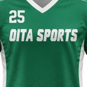 Maillot de lacrosse unisexe vert et blanc en polyester, coupe athlétique, uniforme de sport performant, vêtements de match - Product Image 6