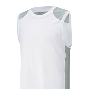 Camiseta de Baloncesto sin Mangas para Hombre, Cuello Redondo, Absorbe la Humedad, Poliéster, Corte Regular, Ropa Deportiva para Adultos - Product Image 2
