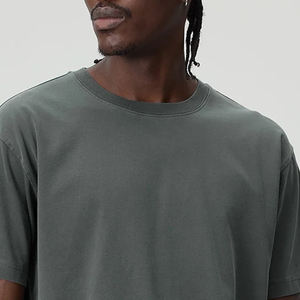 Fournisseur en gros de t-shirts pour hommes à manches courtes, tendance, pour un usage décontracté, vêtements de sport décontractés, design respirant et confortable / logo - Product Image 2