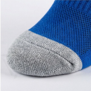 Blue Crew <b>Socks</b> Breathable Polyester Spandex Athletic Basketball <b>Socks</b> for Adults Summer Sport Wear - Product Image 6