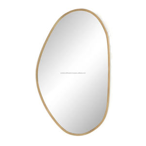 Ambiente Estilo de vida alta calidad moderno antiguo oro cristal pared espejo diseñador hogar y decoración de pared - Product Image 1