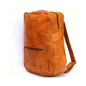 Sac à dos en cuir personnalisé à prix abordable, sacs pour ordinateur portable en cuir véritable, sacs à dos scolaires grande capacité, vente en gros - Product Image 2