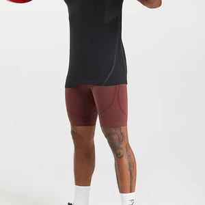 กางเกงขาสั้นลำลองผู้หญิงคุณภาพพรีเมียมแบบใหม่ ขายส่ง ผ้าฝ้ายฟลีซ เอวกลาง กางเกงกีฬาขายดี กางเกงวิ่งออกกำลังกายสำหรับผู้หญิง - Product Image 3