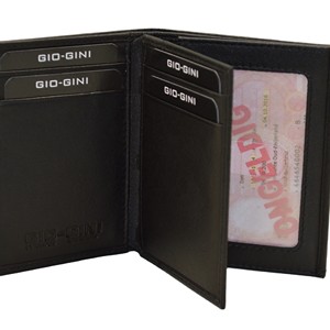 Portefeuille en cuir véritable pour homme avec protection RFID, fermeture minimaliste, courte longueur, usage quotidien, noir - Product Image 4