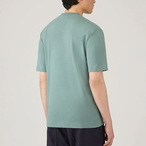 เสื้อยืดออกกำลังกายผู้ชายผ้าฝ้ายถักแบบสตรีทแวร์ น้ำหนักมาก ระบายอากาศได้ดี เป็นมิตรกับสิ่งแวดล้อม สำหรับฟิตเนสและยิม  รับผลิตตามสั่งขายส่ง - Product Image 2