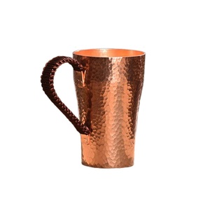 Premium Quality Pure Copper <b>Mug</b> Traditional Ayurvedic Design BPA Free Leak Proof Portable Dishwasher Safe <b>Large</b> Capacity - Product Image 4