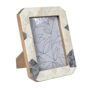 High Quality Bone Inlay Wood Photo <b>Frame</b> Triangle Design for Home Decor for Study Office Table or Living Room Decor Photo <b>Frame</b> - Product Image 1