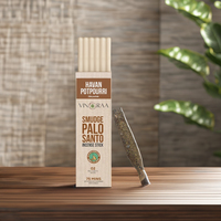 Bâtons d'encens roulés à la main de la série botanique Palo Santo Diffuseur d'aromathérapie enduit d'herbes aromatiques et pot-pourri Hawan