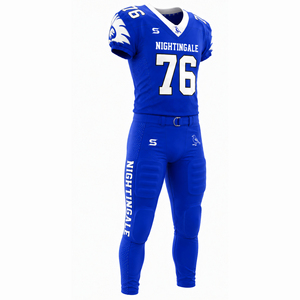 Uniforme de Fútbol Americano de Primera Calidad a Precio Razonable, Uniforme Personalizado para Equipos Nacionales de Fútbol, 100% Poliéster con Elasticidad en Cuatro Direcciones - Product Image 2