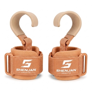 Wrist Wraps Straps-Non-Slip Breathable Unisex Wrist Support Advanced Neoprene Waterproof Adjustable <b>Weight</b> <b>Lifting</b> Hooks - Product Image 1