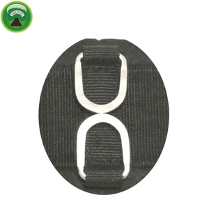 Cabestrillo occidental de neopreno, fieltro negro, caballo - Product Image 4