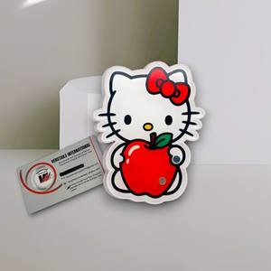 Hello Kitty Hand Bag Lash Tiles Private Label Eyelash <b>Plate</b> Pallet Flower Square Diamond Stainless Steel <b>Magnetic</b> Lash Tile for - Product Image 6