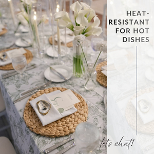 Handmade Bohemian Style Woven Water Hyacinth 10mm Thick Customized Color Placemat Natural Eco-Friendly Non-Slip <b>Table</b> <b>Protector</b> - Product Image 5