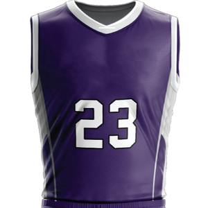 Uniforme de baloncesto con impresión de logotipo para partidos de club, uniforme de baloncesto para impresión de números. - Product Image 2