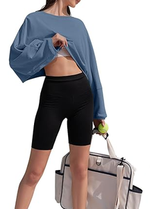 Sweat-shirt personnalisé à col rond pour femme, vêtements pour femme, sweat-shirt en molleton de coton à manches longues pour femme en couleurs unies - Product Image 6