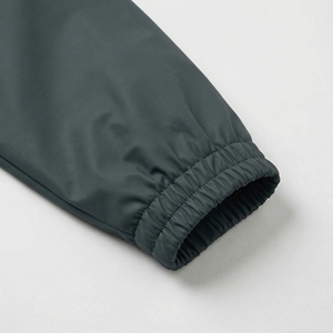 Dark <b>Grey</b> Hooded Long Coat | <b>Waterproof</b> Zip Up Utility <b>Jacket</b> | Oversized Streetwear Rain Trench Coat | Custom OEM Manufacturer - Product Image 6