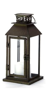 Classic Selling Modern Looking Stainless Steel & Glass <b>Lantern</b> In Shiny <b>Black</b> Finished Centerpiece For Outdoor Decor Customized - Product Image 2