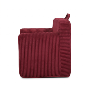 Canapé moderne pour enfants, chaise pour tout-petits en mousse compressée, confortable, entièrement en mousse, tissu en velours côtelé, pour chambre à coucher et école. - Product Image 5