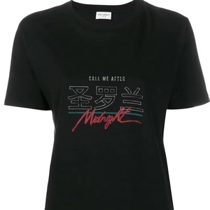 Camiseta informal de algodón de 160 gsm para mujer, serigrafiada camiseta de manga corta de punto, camiseta bonita con bordado de logotipo antibolitas - Product Image 6