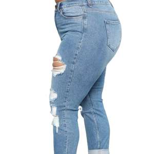 Encuentra Iconos Similares: Nuevos Jeans de Mezclilla para Mujer al por Mayor, Cintura Media, Estilo Casual, Mejor Calidad, 100% Algodón, Secado Rápido, Precio Razonable - Product Image 2
