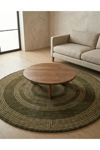 Modern Soft Wool <b>Hand</b> <b>Tufted</b> <b>Rug</b> with Anti-Slip Bottom for Bedroom Living Room Hotel Decor - Product Image 6