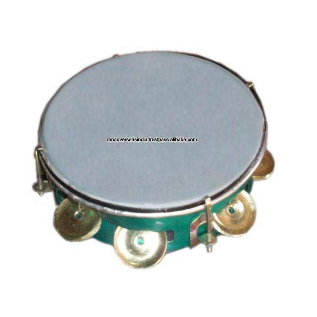 Green Tambourines - Colorful Plastic Instruments for KTV