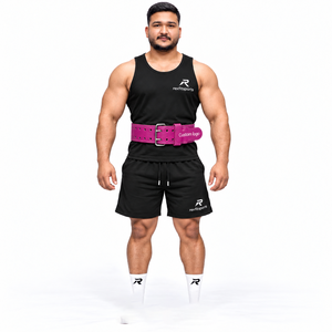 Cinturón de levantamiento de pesas de cuero resistente al por mayor, soporte lumbar para entrenamiento de gimnasio, logotipo personalizado, marca privada, OEM, soporte personalizado para gimnasio - Product Image 5