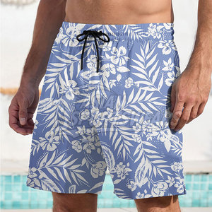 Shorts de bain modernes pour hommes, qualité export, couleur unie, décontractés, respirants, écologiques, avec matière douce au toucher, tendance estivale - Product Image 2