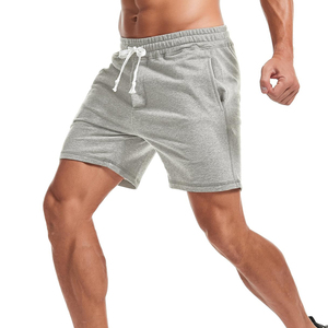 Shorts en tissu éponge pour homme OEM, 100% coton, respirants, style fitness, prix de gros, shorts en tissu éponge pour homme, logo personnalisé, taille sur mesure - Product Image 4