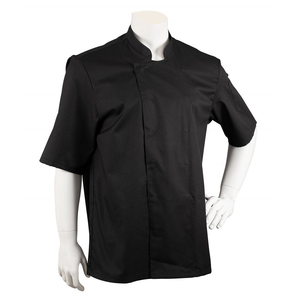 Chaqueta de Chef Unisex de Diseño OEM, Transpirable, de Poliéster y Algodón, Hecha a Medida, para Cocina, Restaurante, Trabajo, Hotel, Cafetería - Product Image 3